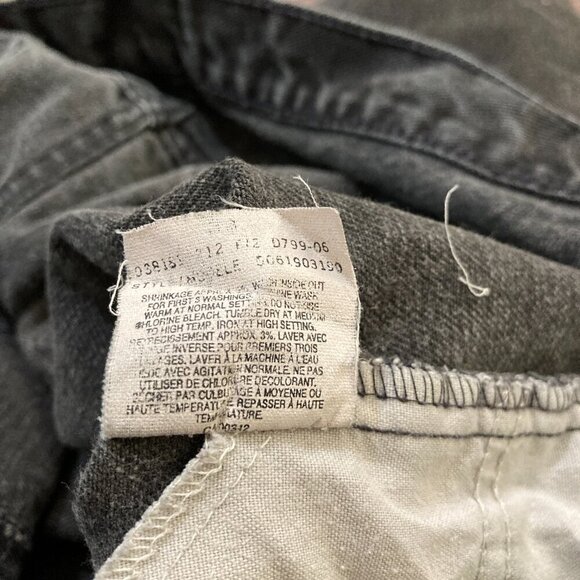 Vintage Levi’s 619 Black Jeans Mens Size 34x30 Orange Tab Faded Made In Canada - Picture 5 of 12